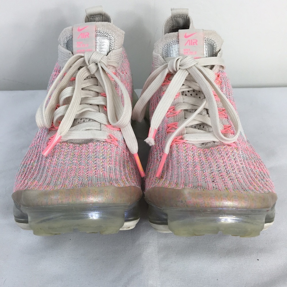 Nike Women's Vapor Max Fly Knit Pastel Pink Running Shoes Size 9 DecentCondition - Picture 2 of 10